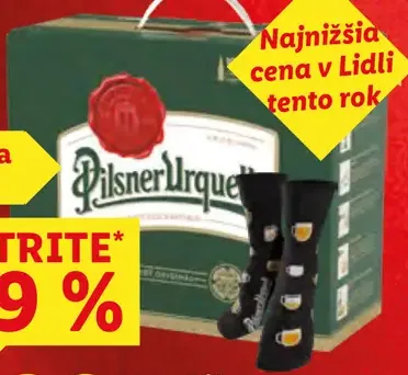 Pilsner Urquell ležiak plechovka