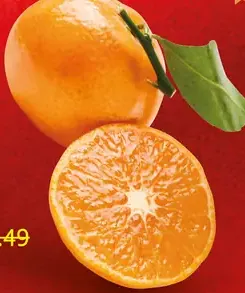 Mandarínky s listkom