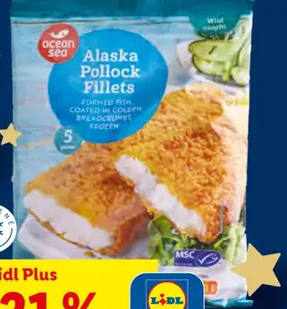 Ocean Sea Aljašská treska obalované filety