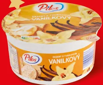 Pilos tvarohový dezert vanilkový