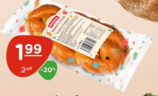 Vianočka s hrozienkami