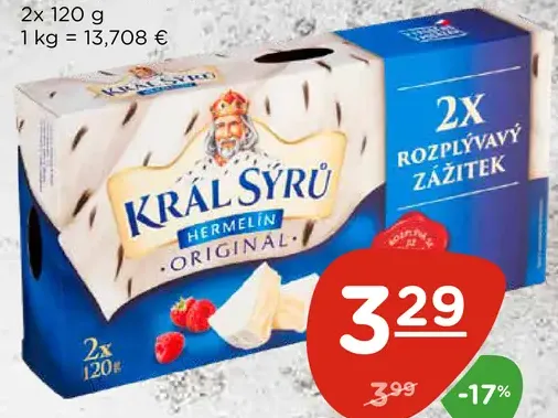 Kráľ Syrov Duopack