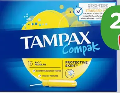 Tampax Tampóny Non-plastic Regular