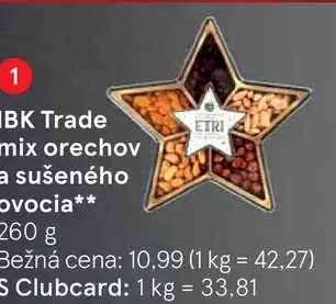 IBK Trade mix orechov a sušeného ovocia
