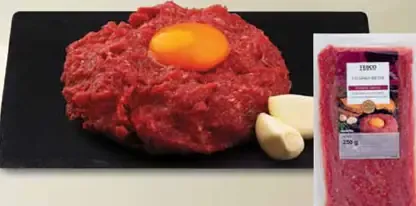 Tesco hovädzí tatarák