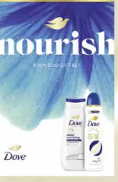 Dove nourish darčekové balenie