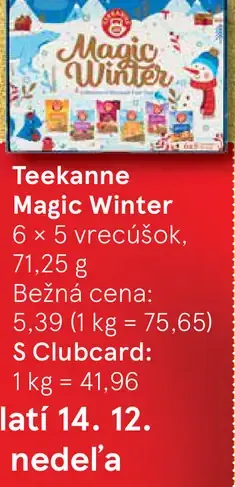 Teekanne Magic Winter