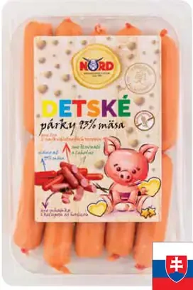 Nord Detské párky