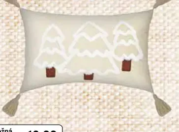 Dekoračný vankúš** motiv stromček