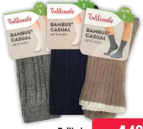 Bellinda Bambus Casual ponožky
