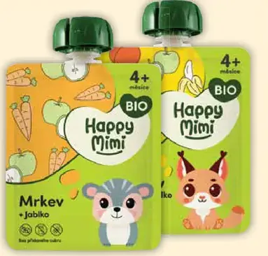 Happy Mimi BIO ovocný príkrm