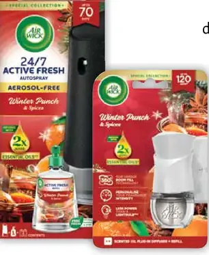 Air Wick Active Fresh difuzér + náplň