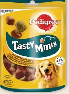 Pedigree Tasty Minis maškrta pre psov