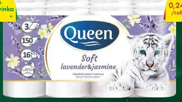 Queen toaletný papier Levanduľa-Jazmín