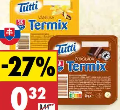 Tutti Termix rôzne druhy