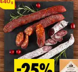 Klobásy Duet Kostelecké uzeniny