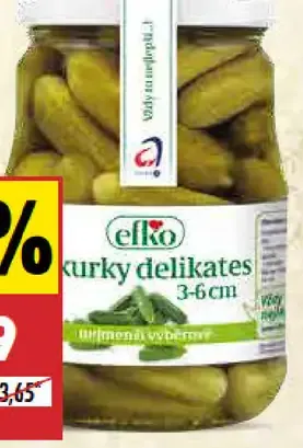 Efko Uhorky Cornichons