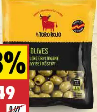 El Toro Rojo Olivy bez kôstky