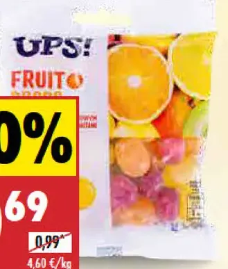 Ups! Cukríky ľadové/ovocné