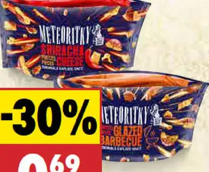 Meteority rôzne druhy