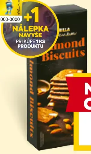 BILLA Premium mandľové sušienky