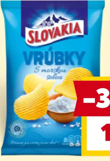 Slovakia zemiakové lupienky solené