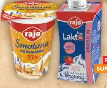 Rajo Smotana čerstvá na šľahanie
