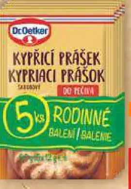 Kypriaci prášok do pečiva