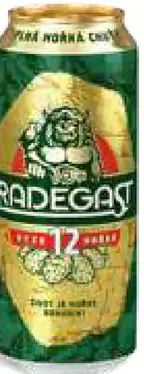 Radegast Ryze horká pivo plechovka