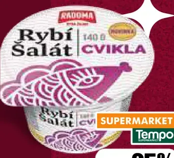 Tempo Rybi šalát Cvikla