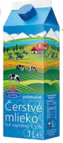 Rajo Mlieko čerstvé polotučné