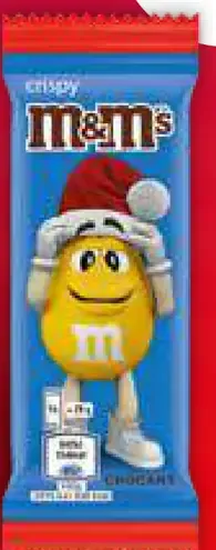 M&M's crispy Santa tyčinka