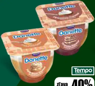 Danette mliečny dezert