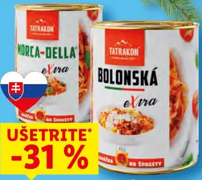 Tatrakon Morca-Della/Bolonská omáčka