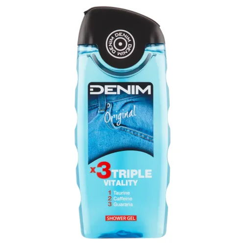 Denim Original revitalizačný a osviežujúci sprchový gél