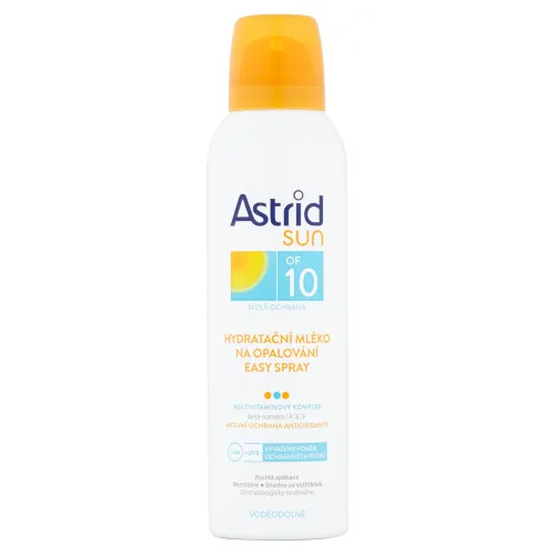 Astrid Sun Hydratačné mlieko na opaľovanie v spreji OF