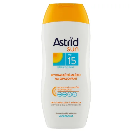 Astrid Sun Hydratačné mlieko na opaľovanie OF