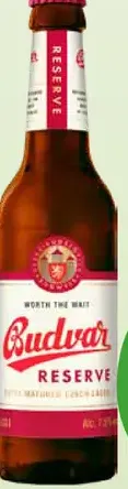 Budvar Reserve pivo