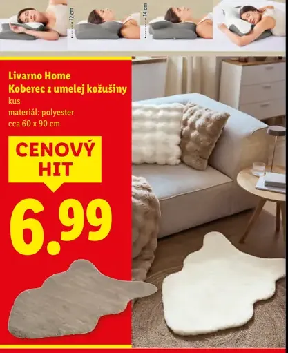 Livarno Home Koberce z umelej kožušiny