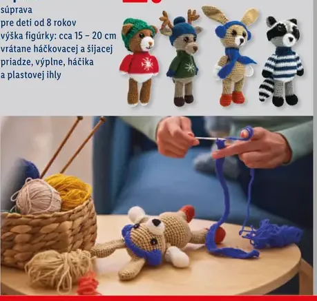 Crelando Kreatívna háčkovacia súprava