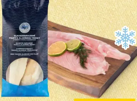 Filety z aljašskej tresky