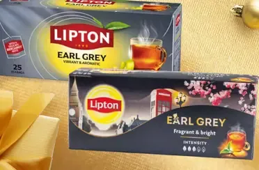 Lipton čierny čaj Earl Grey