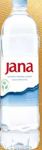 Jana neperlivá pramenitá voda