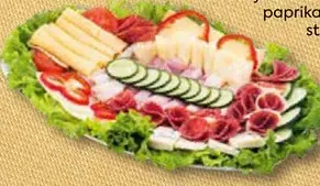 Miešaná obložená misa