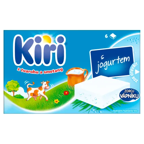 Kiri Roztierateľný tavený syr s jogurtom