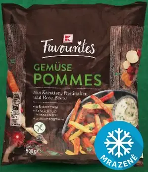 Zeleninové hranolčeky