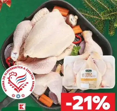 Kurča a 2 štvrťky stehnenné