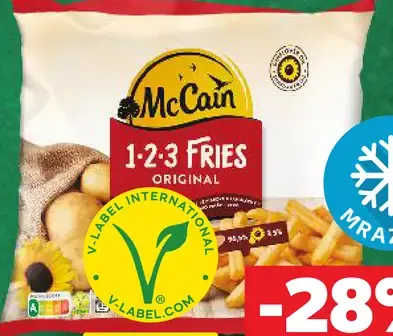 McCain Zemiakové hranolčeky