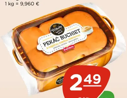 Pekáč buchiet s krémovou náplňou