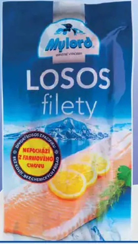 Losos fileta s kožou